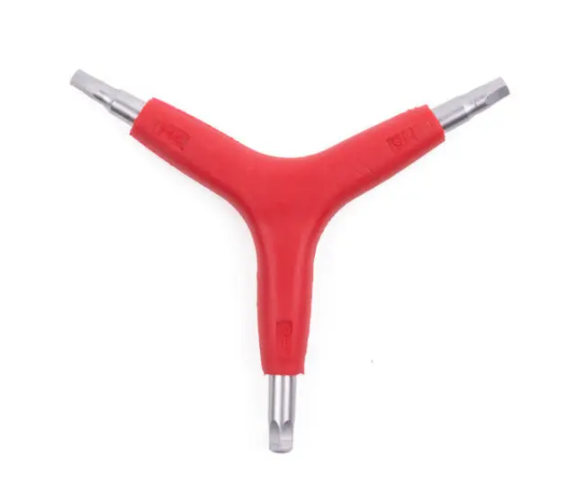 Hex key wrench 3-way 4/5/6 mm