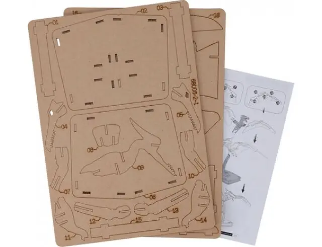 3D Puzzle Σε σχέδιο δεινοσαύρου (S34938180) Από MDF, Σε 4 επιλογές σχεδίου S34938180 2
