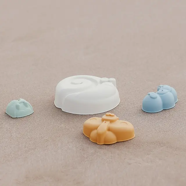 MINILAND ΣΕΤ ΚΑΛΟΥΠΙΑ ΠΑΡΑΛΙΑΣ ECO SAND MOLDS SET COOL 3