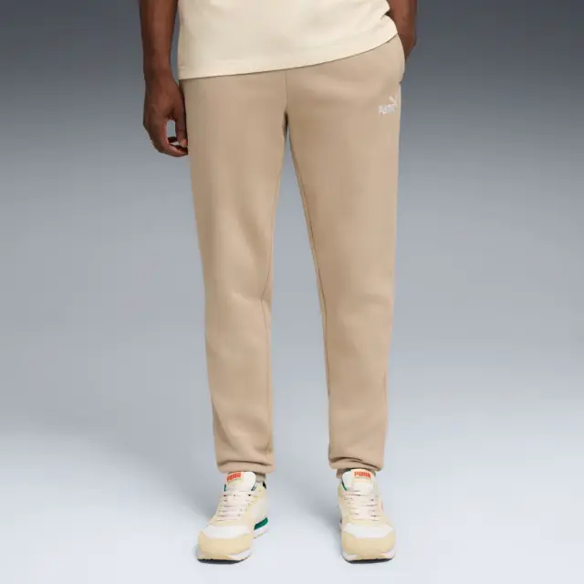 Puma Essentials Fleece Sweatpants (682607-55) - Μπέζ