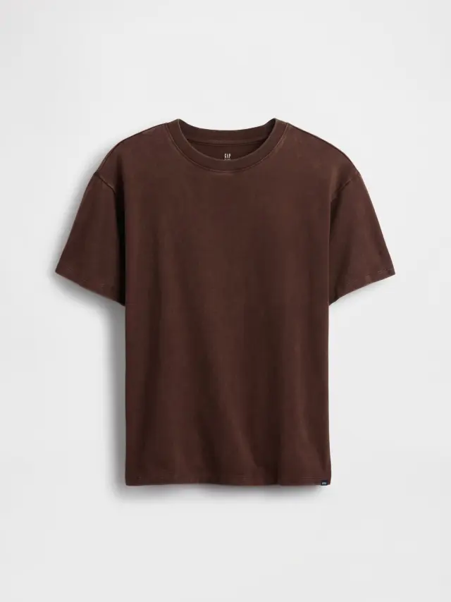 Παιδική Μπλούζα Original Χαλαρής Γραμμής Dark brown - XL