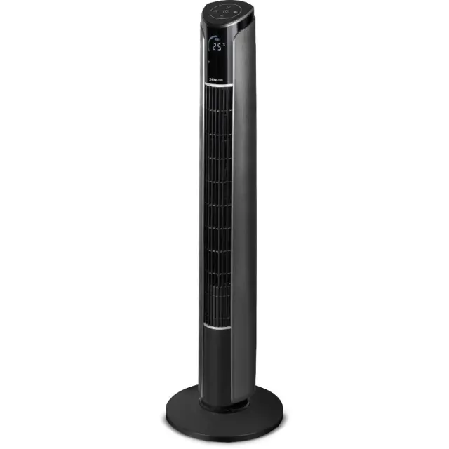 Ανεμιστήρας Πύργος Sencor SFT 4207BK 45W με 3 Ταχύτητες και 4 Επιλογές Λειτουργίας και Έλεγχο μέσω Wifi Μαύρος 3