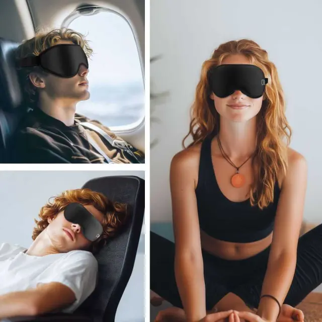 Tech-protect Eyeshade Sleep Mask Matte Black 3