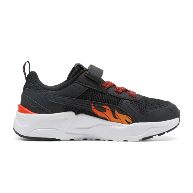 Puma Kids Trinity 2 Lite Sparks AC+ (PS) Μαύρο - Πορτοκαλί 407737-01 (Puma) 2
