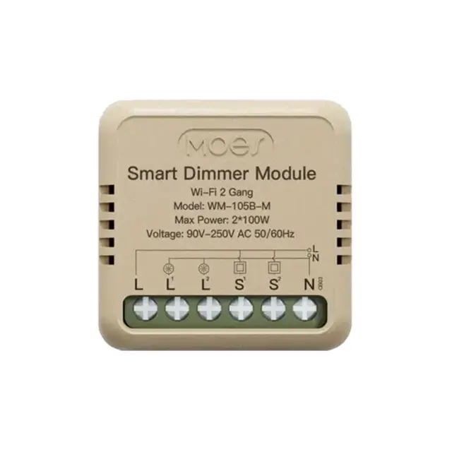 WIFI ΜΙΝΙ ΔΙΑΚΟΠΤΗΣ DIMMER 2g N+L / WIFIMDS2