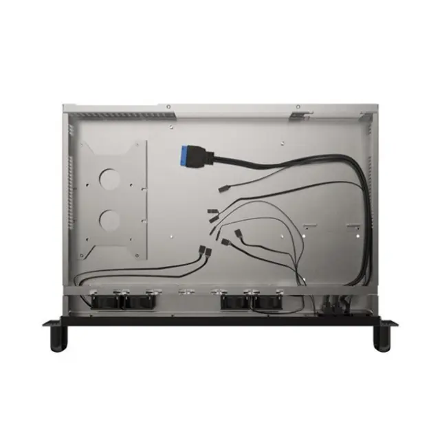 Lanberg Rackmount Server Chassis ITX 300/10 19" 1U (SC01-3001-10B) 3