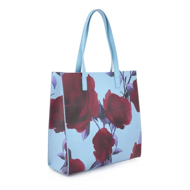 Γυναικεία Τσάντα Χειρός Ted Baker Large Rose Print 282644-MidBlue Γαλάζιο - One Size 2