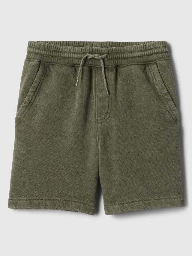 Παιδικό Washed-Fleece Pull-On Σορτς DEEP DEPTHS GRN 190413 - XXL