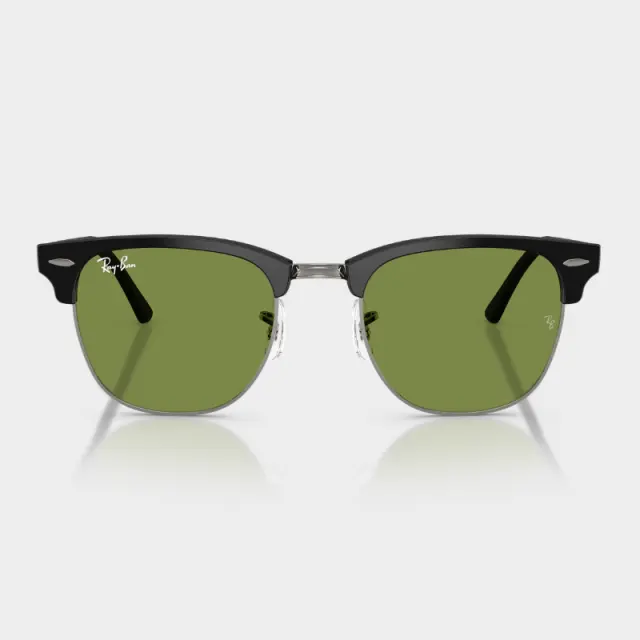 Γυαλιά Ηλίου Ray Ban Clubmaster 0RB3016 601S4E Ματ Μαύρο Εξωτερικά, Μαύρο Εσωτερικά - 51