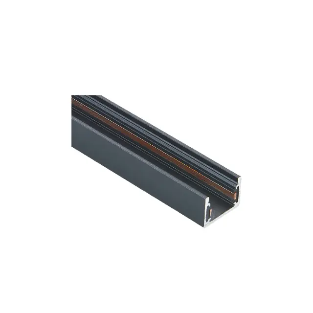Inlight Mini μαγνητική ράγα σε μαύρη απόχρωση D:2m (TRM0010-Black)