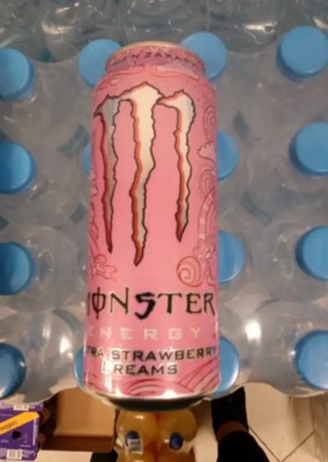 Monster Ultra Energy Drink Strawberry Dream Ενεργειακό Ποτό Φράουλα Χωρίς Ζάχαρη 500ml