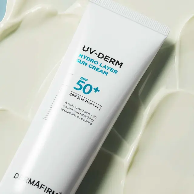 Dermafirm UV-derm Hydro Layer Sun Cream ελαφριά, ενυδατική αντηλιακή κρέμα SPF 50+/PA++++ 50g. 3