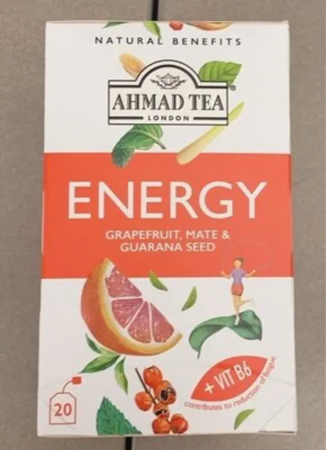 Ahmad Tea ENERGY (NATURAL BENEFITS) - 20 φακελάκια