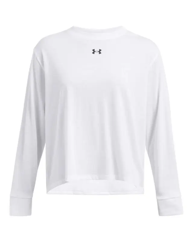 Under Armour Boxy Long Sleeve White 1387314-100 - S 3