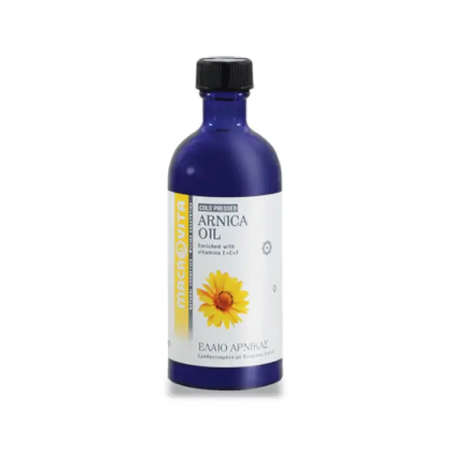 Macrovita Cold Pressed Arnica Oil In Natural Oils With Vitamin E Body 100ml