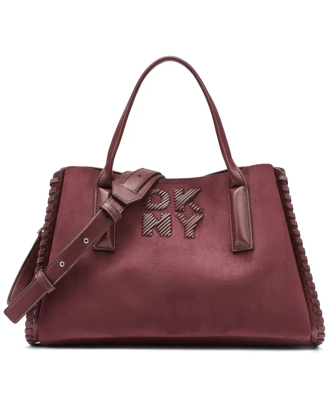 DKNY γυναικεία τσάντα satchel JOSIE σουέντ R62DMI98-1 - OS