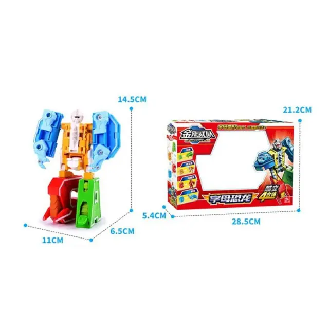 Γράμματα transformers - Alphabet rangers 16231 2