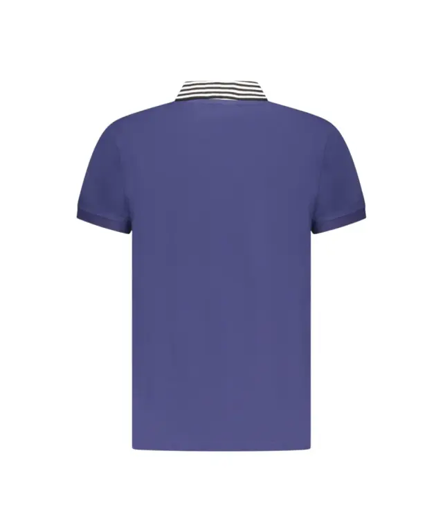 Cavalli Class - Ανδρική Μπλούζα T-Shirt Polo Short Sleeve TXT64EKB002-04551 Μπλε 3