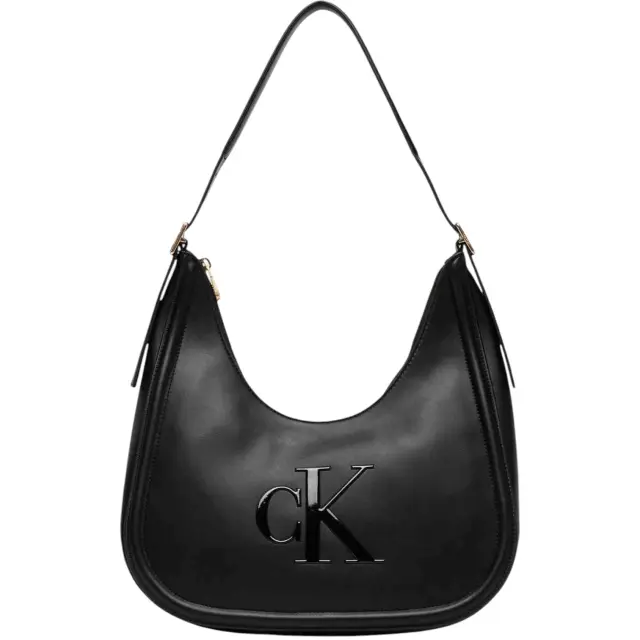 Γυναικεία Τσάντα Ώμου Calvin Klein LV04F3427G-UB1 Μαύρη Μαύρο - One Size