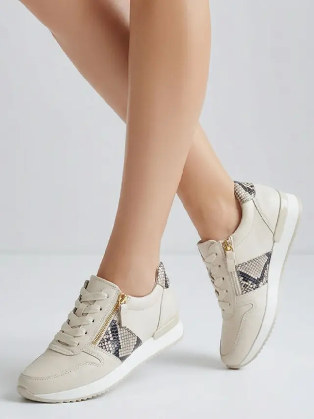 Gabor Sneakers Γυναικείο δέρμα Μπεζ GAB/93420 28-PANNA 2