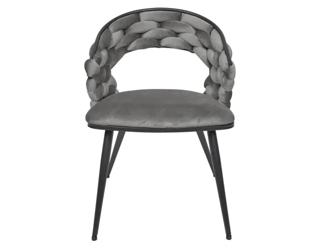 Kαρέκλα Sawyer Home Deco Factory με διαστάσεις 62x54x83cm - Grey HD0360 3