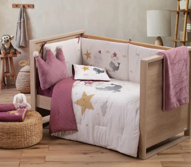 ΔΙΑΚΟΣΜΗΤΙΚΟ ΜΑΞΙΛΑΡΙ ΒΑΒΥ CROWN 40X40 GREY NEF NEF 2