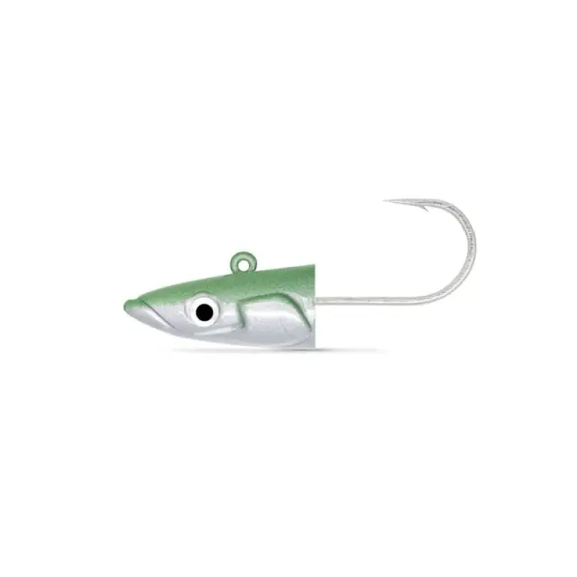 Μολυβοκεφαλές Fiiish Crazy Sand Eel No5 Jigheads CSE226 Deep - 90gr Pearl Green