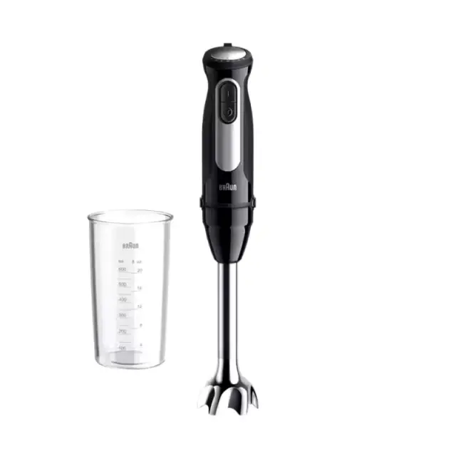Braun MultiQuick 5 Pro MQ55001M Ραβδομπλέντερ 1000W με Ανοξείδωτη Ράβδο και 25 Ταχύτητες