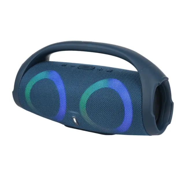 V-TONE BWS205 BL speaker Bluetooth wireless portable blue battery-powered USB microSD AUX MP3 FM 2x5W 2