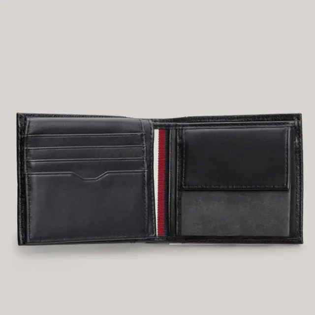 Πορτοφόλι Tommy Hilfiger AM0AM12519-BDS Μαύρο - Single Size 3