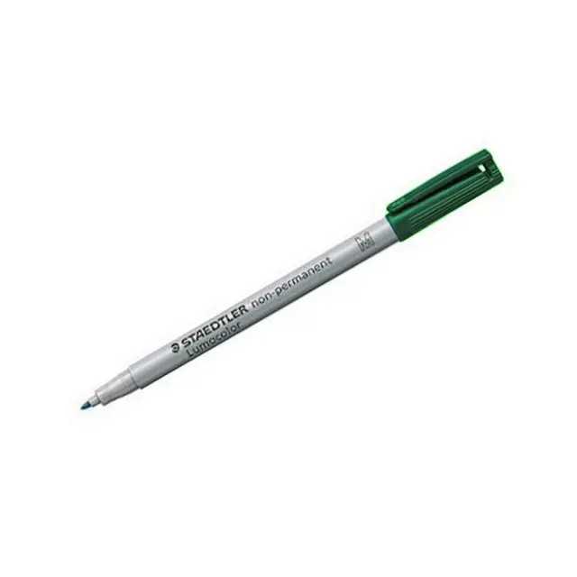 Μαρκαδόρος Staedtler Lumocolor M Πράσινο 315-5 (πάχος μύτης 1mm)