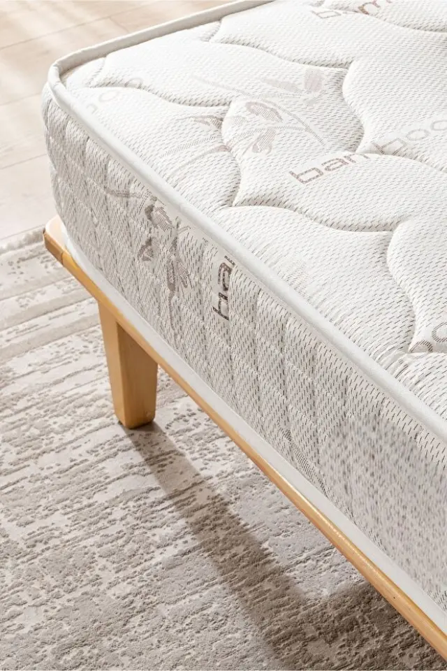 Stewehome Economic Στρώμα Αφρού για Διπλό Κρεβάτι Κρεμ 180x200x14 cm 3