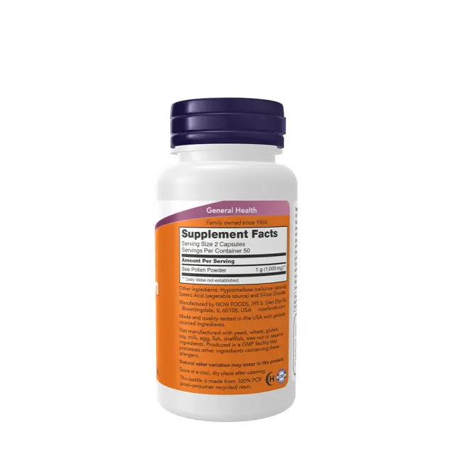 Now Foods Bee Pollen 500 mg 2