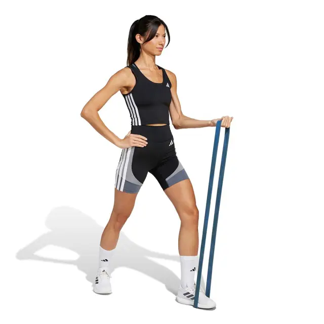 adidas Performance Women's Workout Essentials 3Stripes Crop Tank Μαύρο JF8915 (adidas Performance) 3