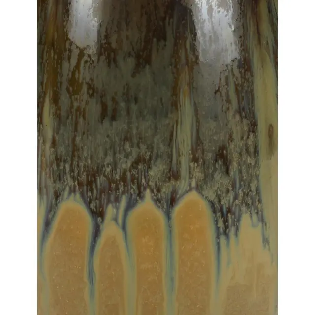 Βάζο Κίτρινο Κεραμικό 13x13x20.5cm 3