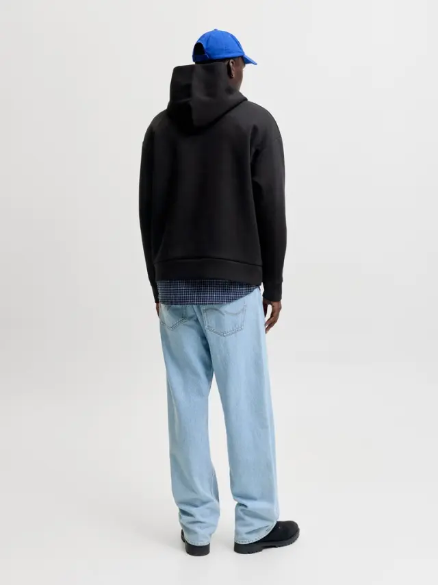 JJEBARRON SWEAT HOOD NOOS - Black 2