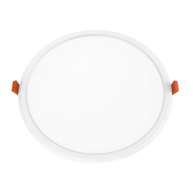 Υ/Κ LED PANEL WHITE ROUND CEIL. 22W 3000K 2070Lm Φ225 230V AC Ra80 / STRON2230RW