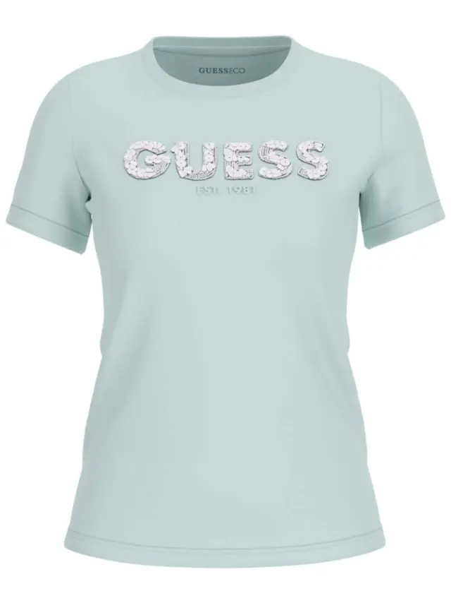 Guess Γυναικείο T-shirt Misty Teal W5GI17J1314-A72C