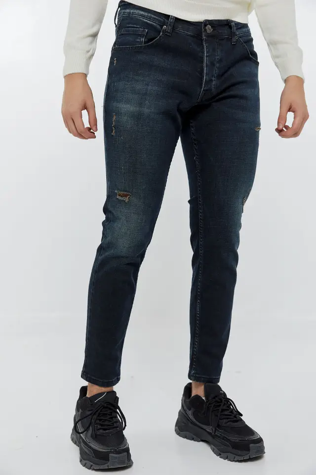 Παντελόνι Jean Premium Μπλε Σκούρο