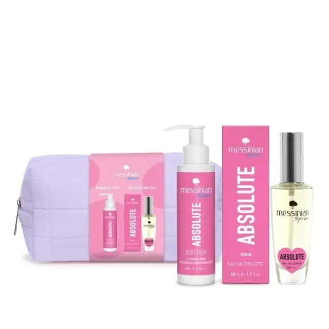 Messinian Spa Gift Set Necessaire Absolute – Σετ Δώρου Περιποίησης με Νεσεσέρ, 3τμχ