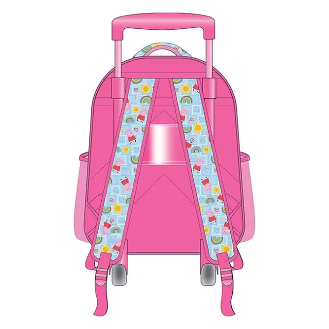 Must Σχολική Τσάντα Τρόλεϊ Νηπίου 2 θήκες Peppa Pig (000482860) 2