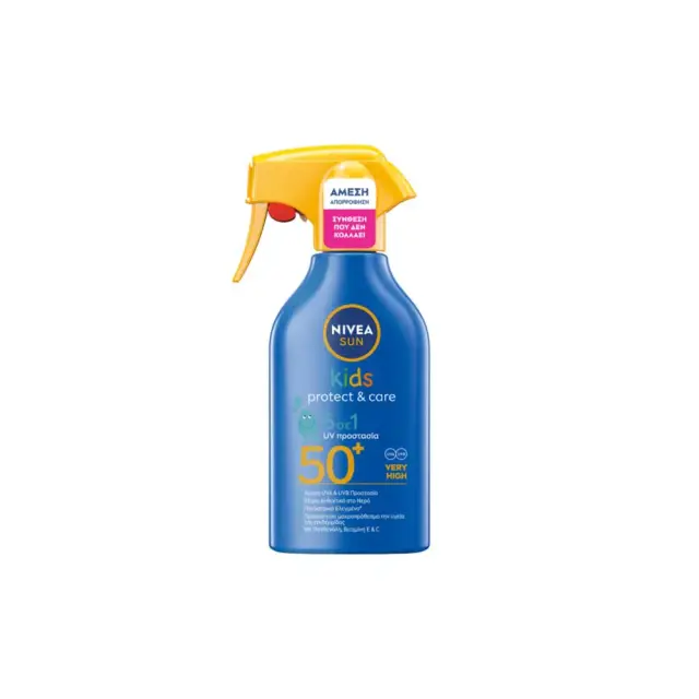 Nivea Sun Kids Protect & Care Spray 5σε1 Παιδικό Αντηλιακό SPF50+, 250ml