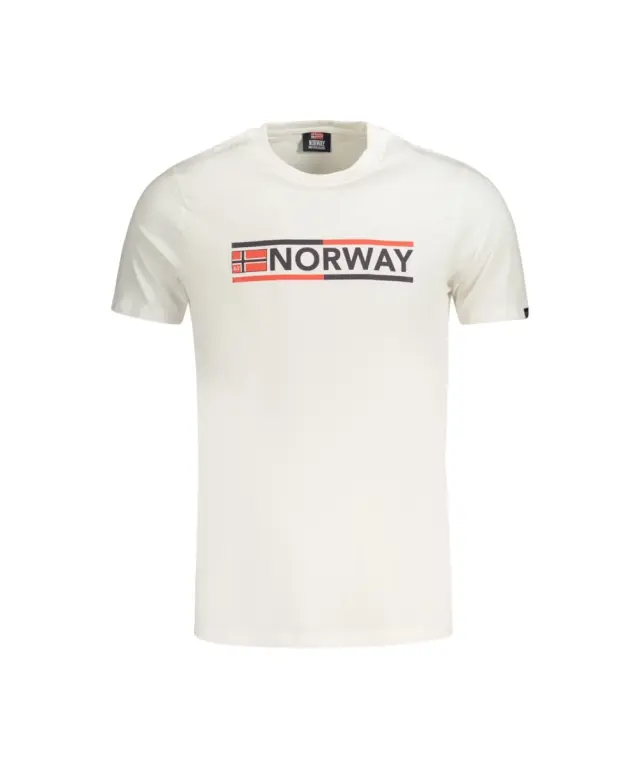 Norway Nautical School - Ανδρικό T-shirt Κοντομάνικο 866024-WHITE Λευκό 3