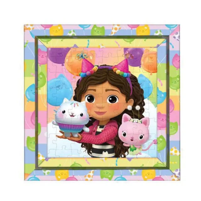 Luna Puzzle Κορνίζα 64 τεμ. Gabbys Dollhouse (000574039) 2