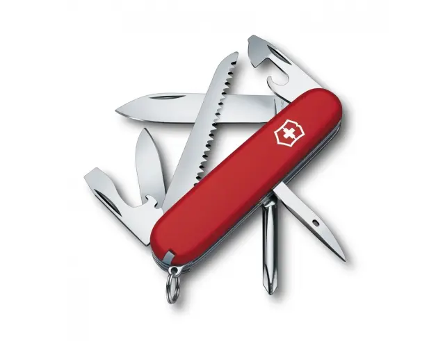 Ελβετικός Σουγιάς Victorinox Hiker με 13 λειτουργίες και μήκος 9.1cm - Red 1.4613 2