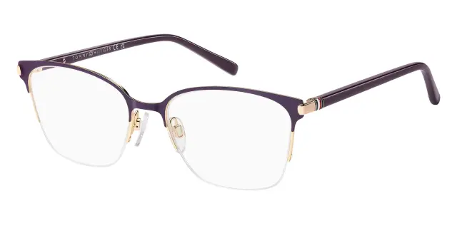 Tommy Hilfiger Γυναικείος Σκελετός Γυαλιών Οράσεως σε Βιολετί/Χρυσό Χρώμα TH 2352 BSU