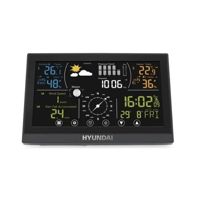 HYUNDAI Μετεωρολογικός Σταθμός WSP5100RWIND (HY-WSP5100RWIND) 2