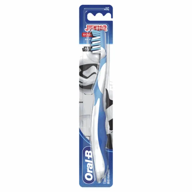 Oral-B Junior Χειροκίνητη Οδοντόβουρτσα Με Χαρακτήρες Star Wars, Μαλακή, 1 τεμάχιο