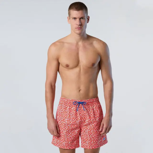 Μαγιό Σορτς North Sails 673721000-051 Κόκκινο - 2XL