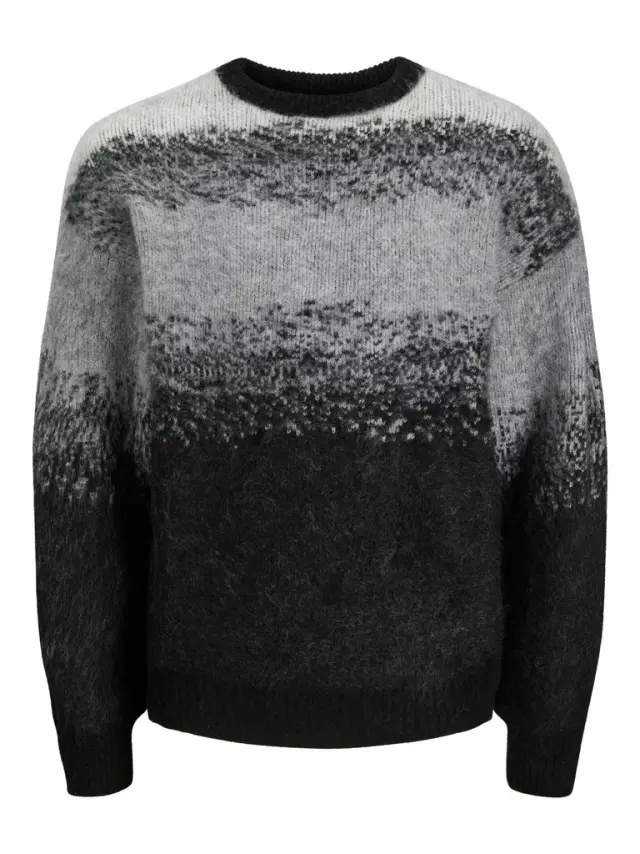 JCOREFLECT KNIT CREW NECK high-rise